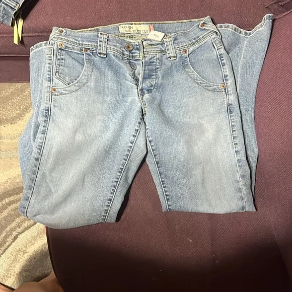 Levi’s 513 slouch boot cut button fly Jean - Picture 4 of 10